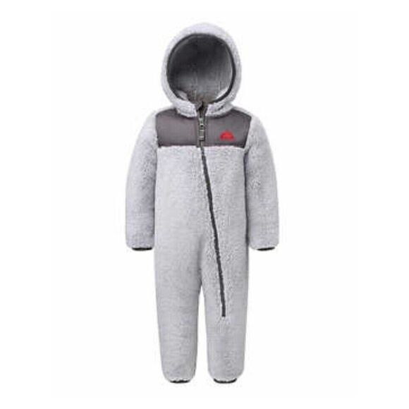 Infant Toddler SNOZU 2pc Warm Fleece Jacket and Snowsuit Set Gray, Size 24M - Picture 2 of 6